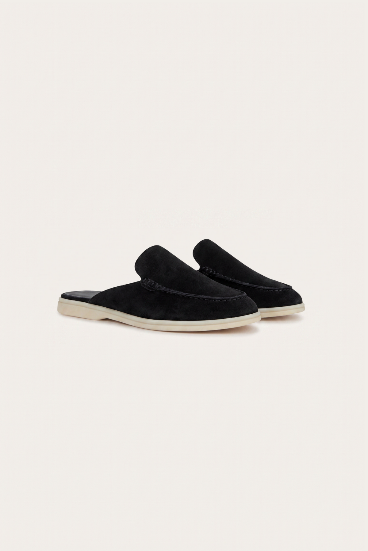 Mules Donati Bleu Marine