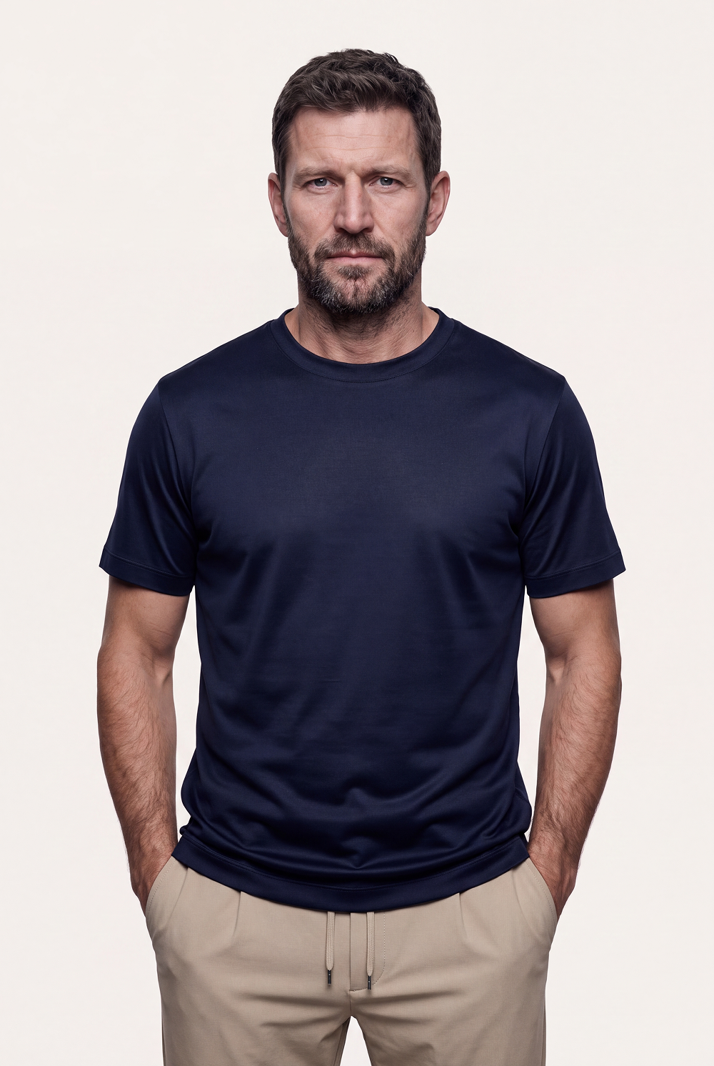 Navy Imperial Tee