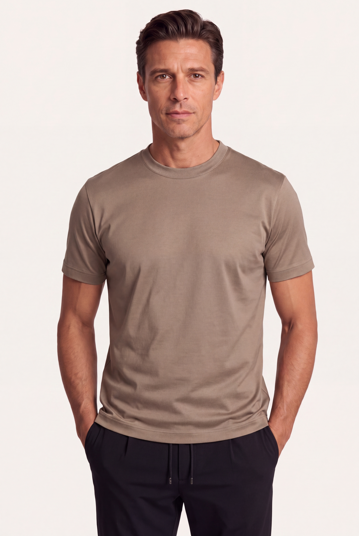 Taupe Imperial Tee