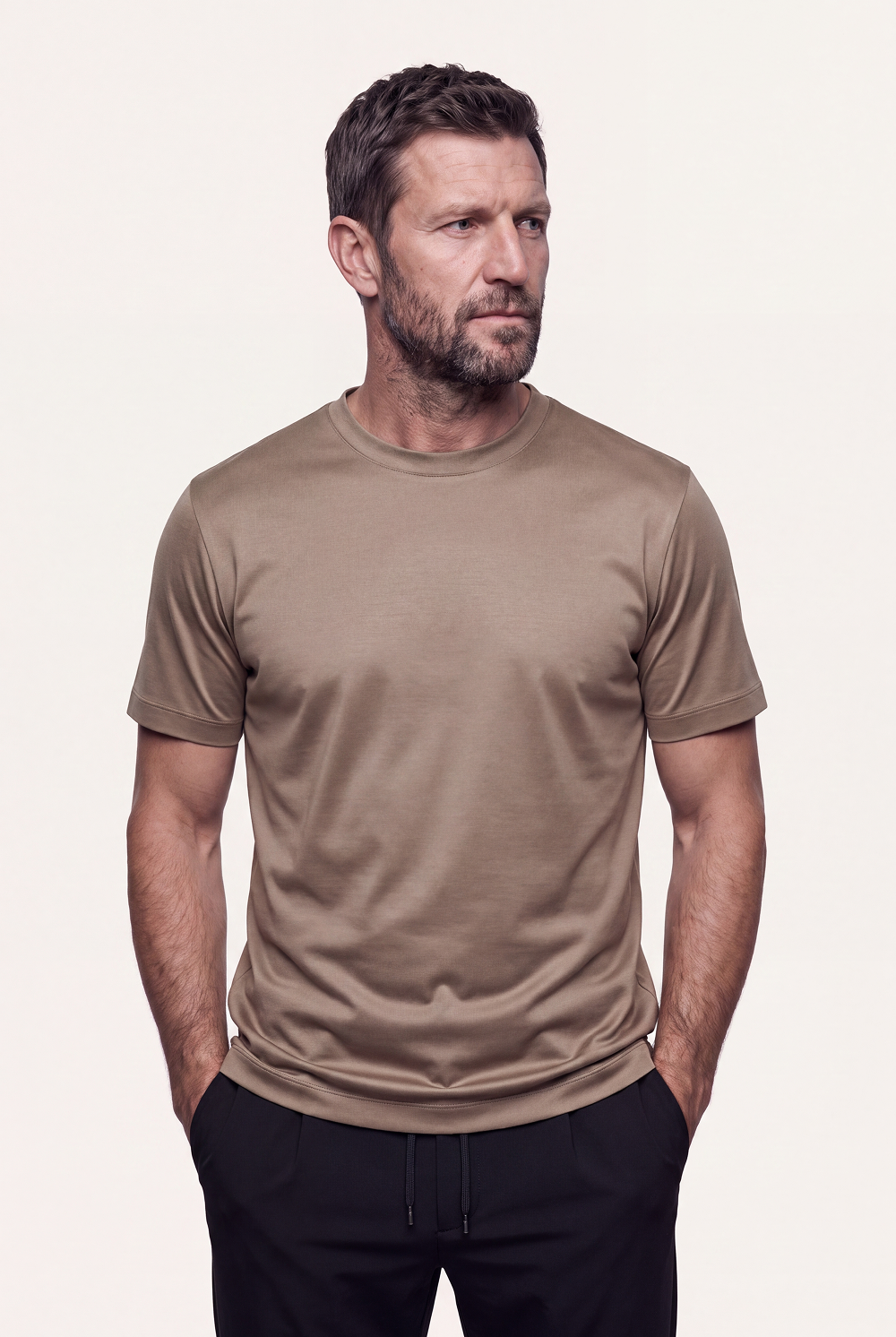 Taupe Imperial Tee