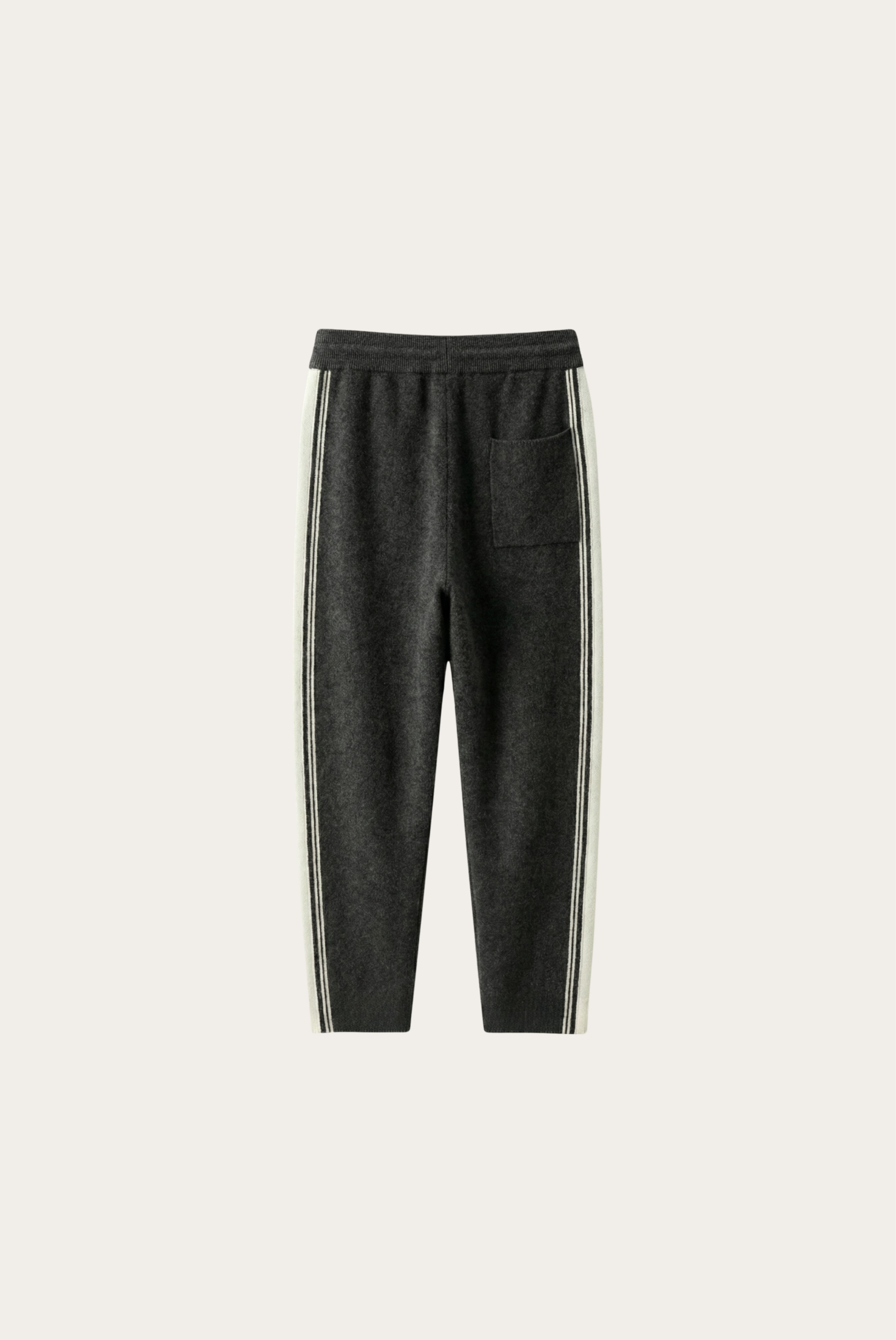 Grey Merino Wool Pants