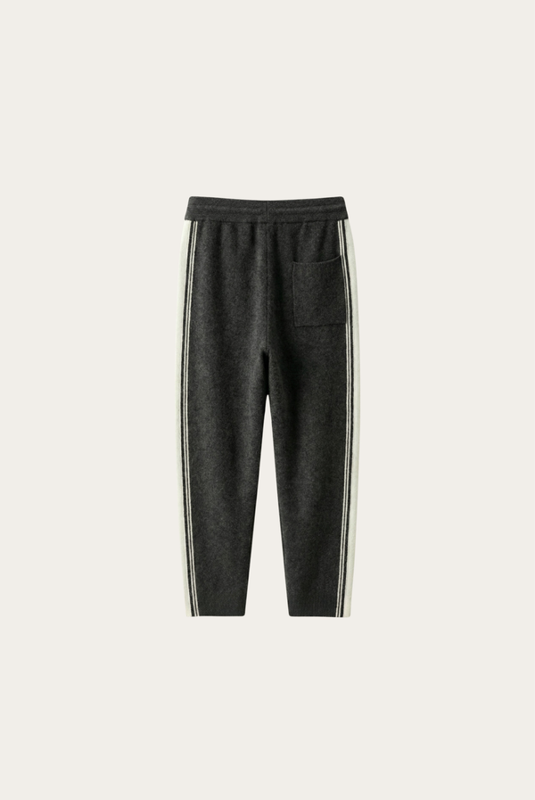 Grey Merino Wool Pants