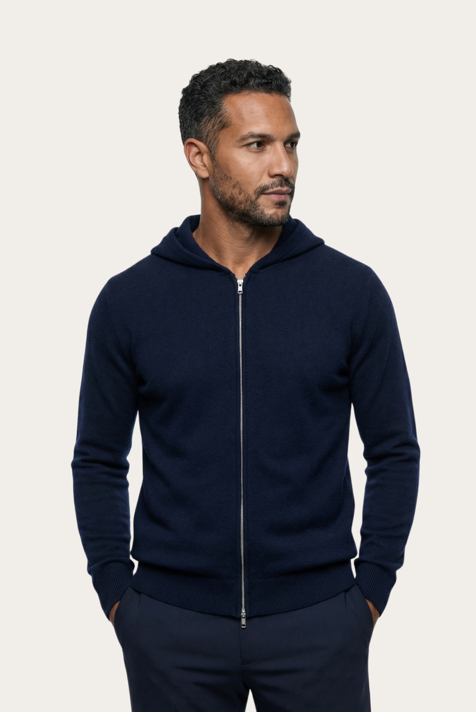 Navy Cashmere Vest