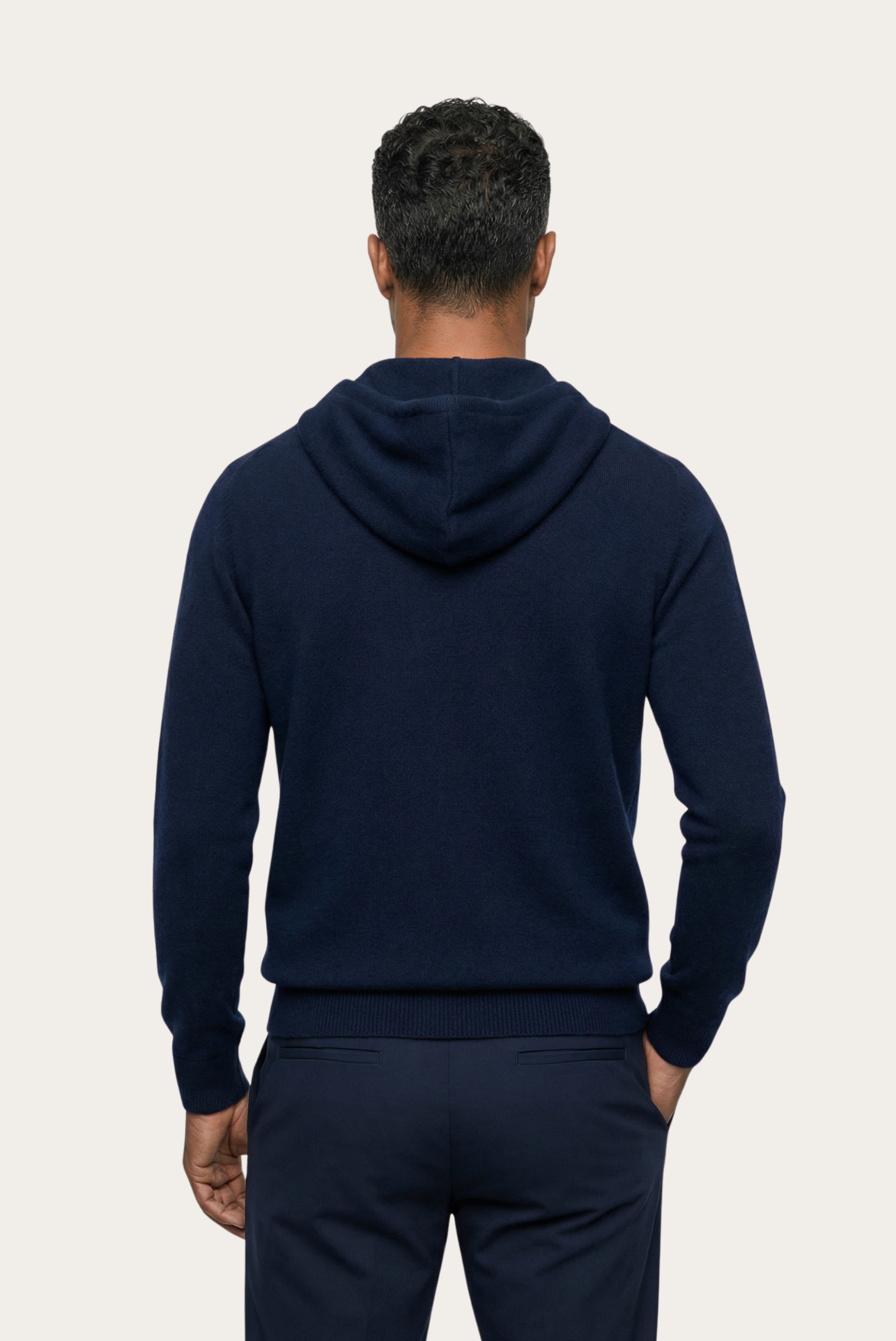 Navy Cashmere Vest