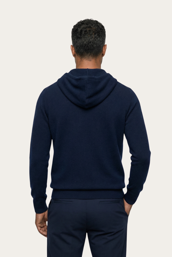Navy Cashmere Vest