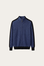 Navy Donati Cashmere Cardigan