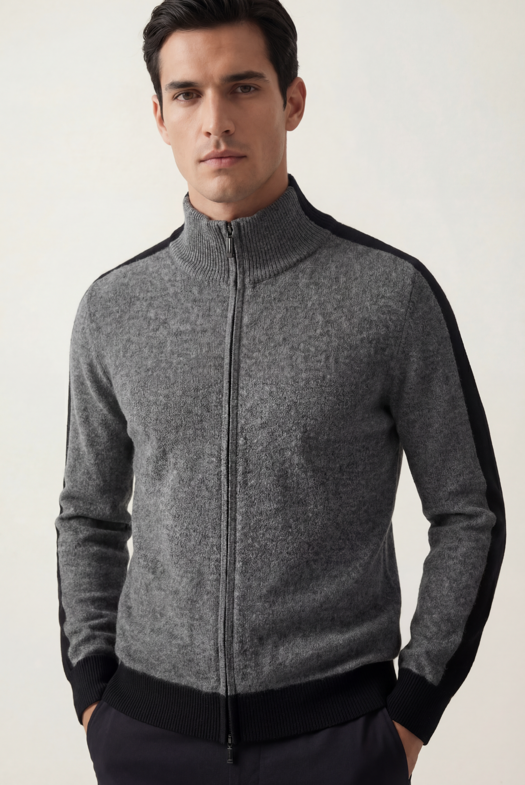 Grey Donati Cashmere Cardigan