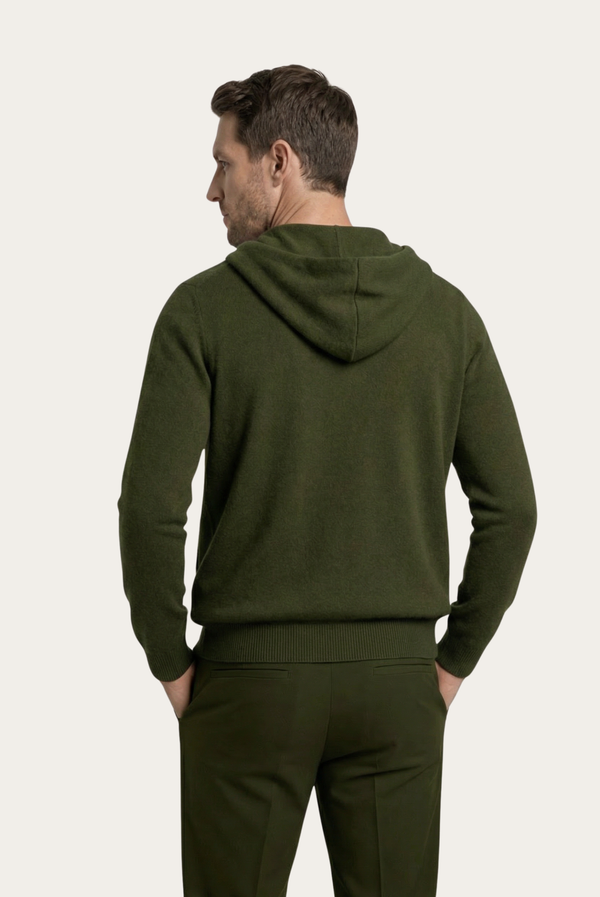 Olive Cashmere Vest