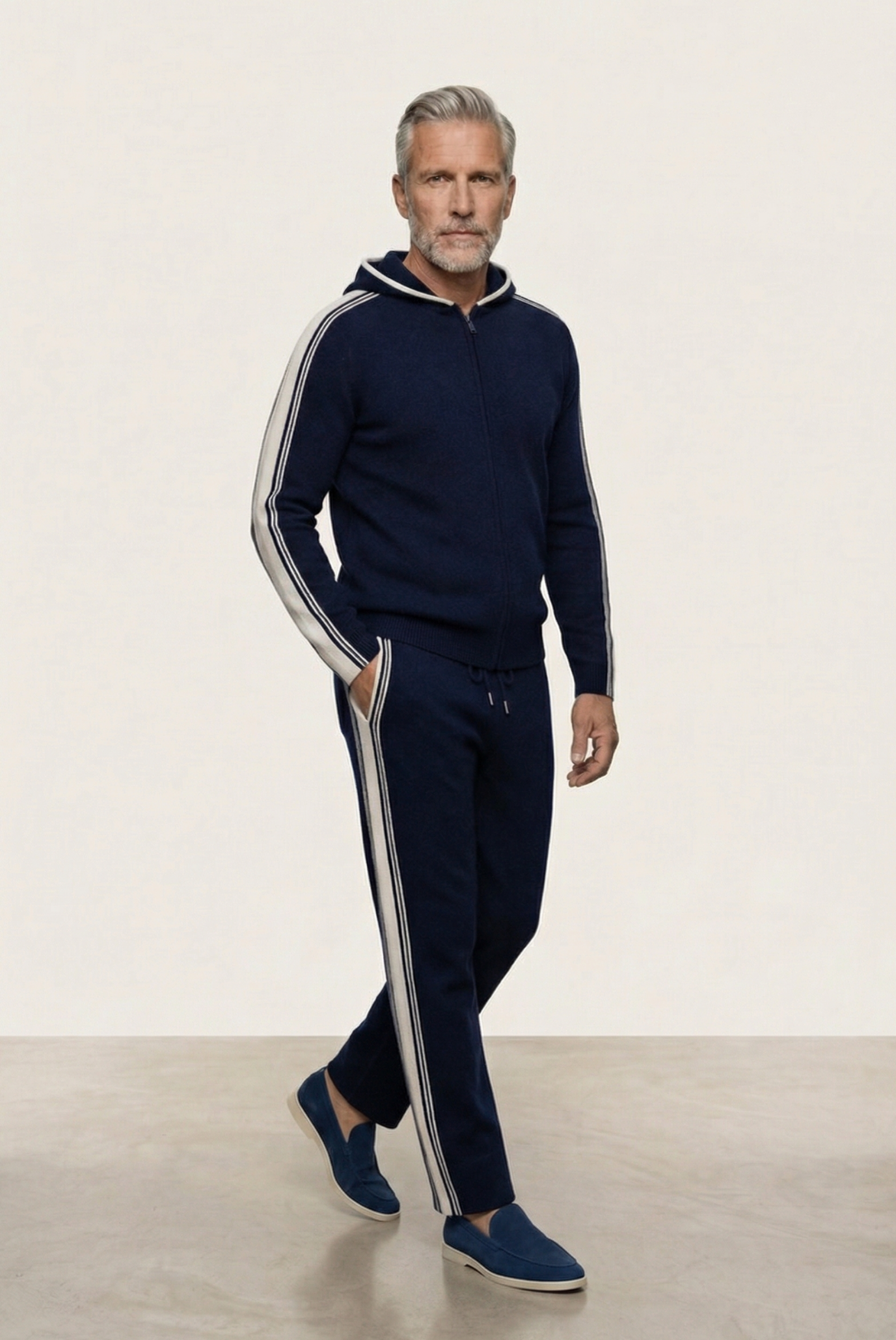 Navy Merino Set