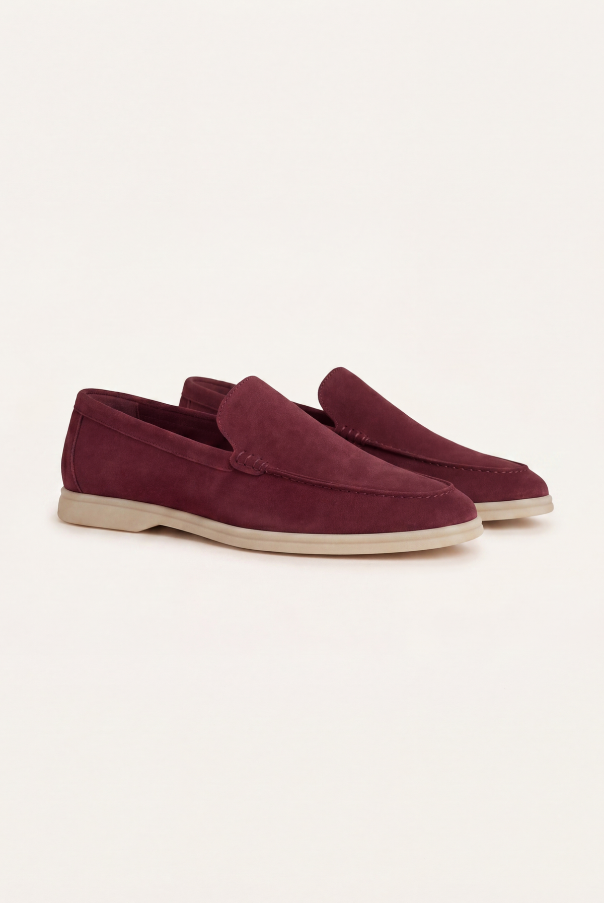 Burgunderroter Donati-Loafer