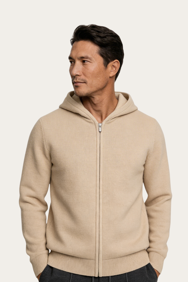 Sand Cashmere Vest