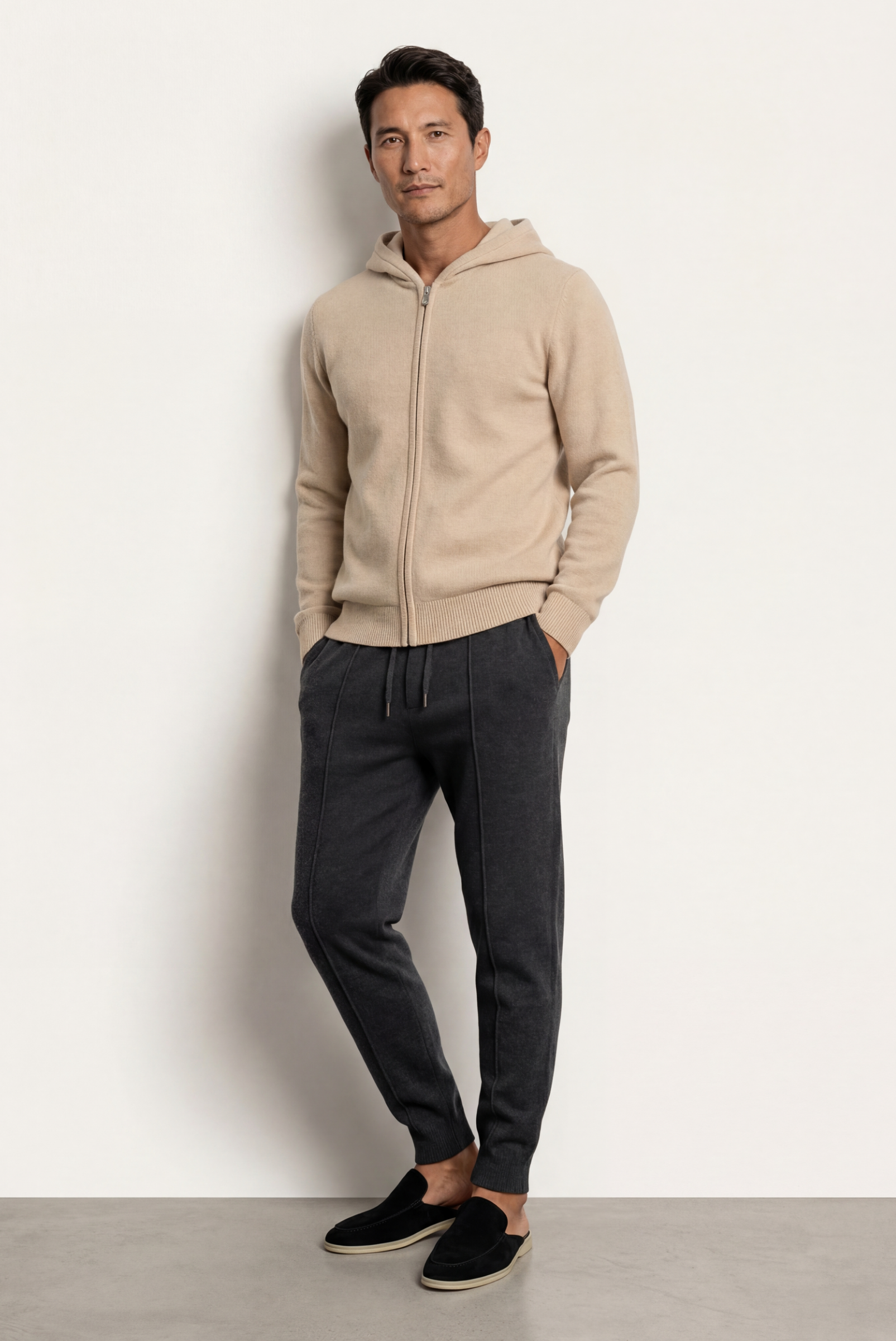 Sand Cashmere Vest