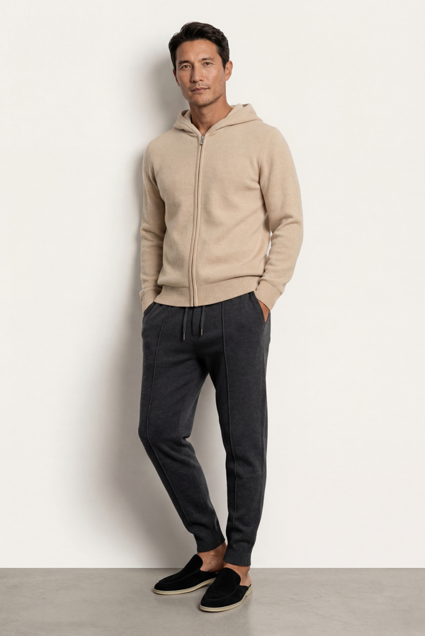 Sand Cashmere Vest