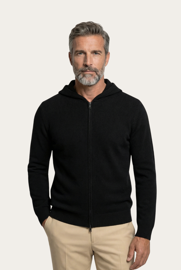 Black Cashmere Vest
