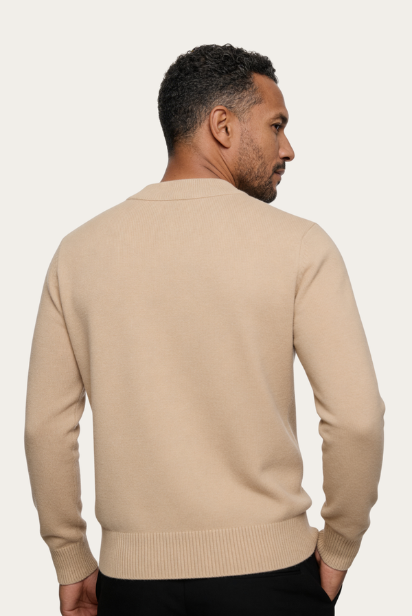 Creme Cashmere Crewneck