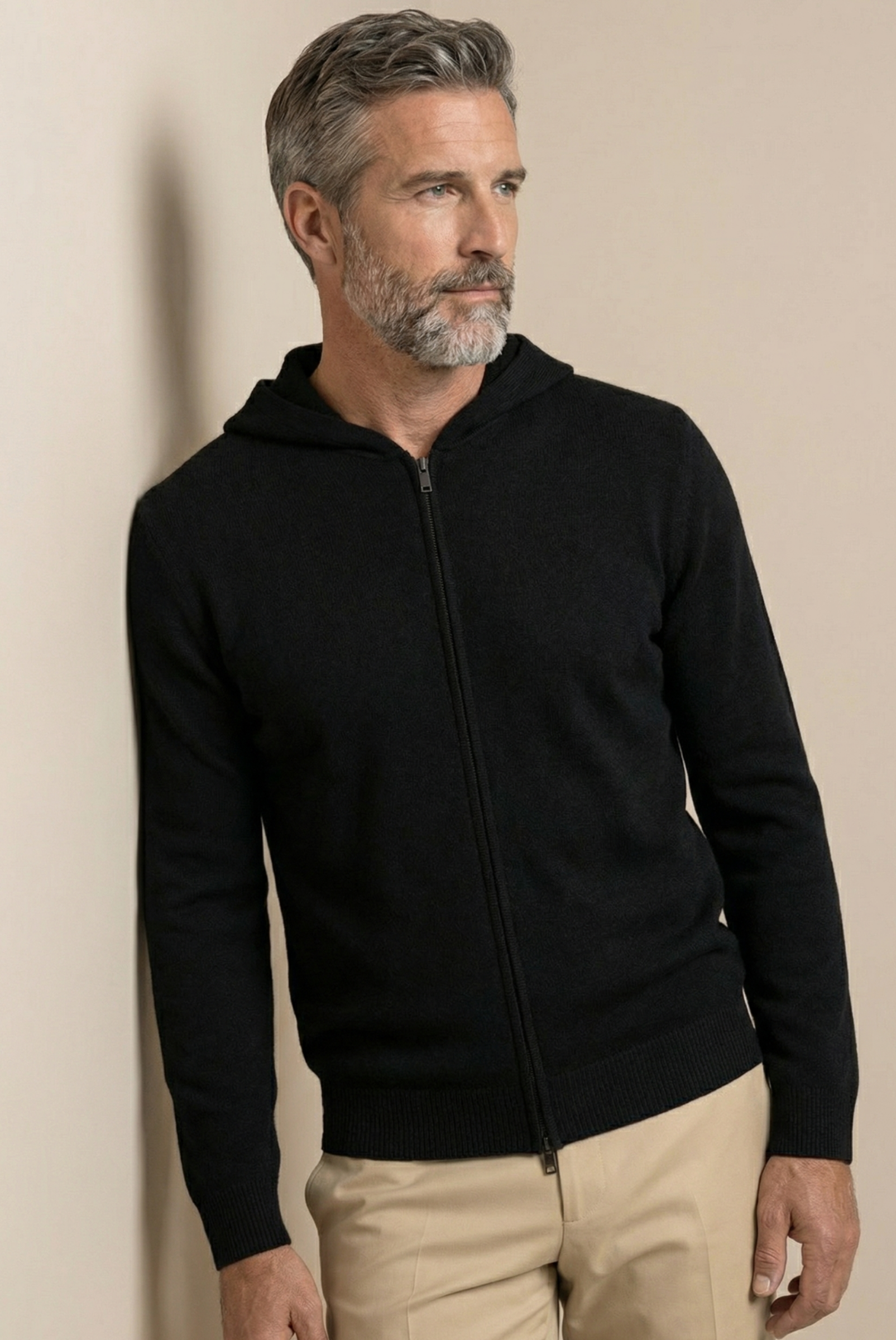 Black Cashmere Vest
