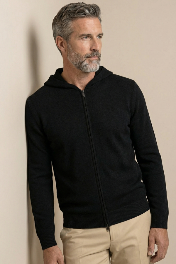Black Cashmere Vest