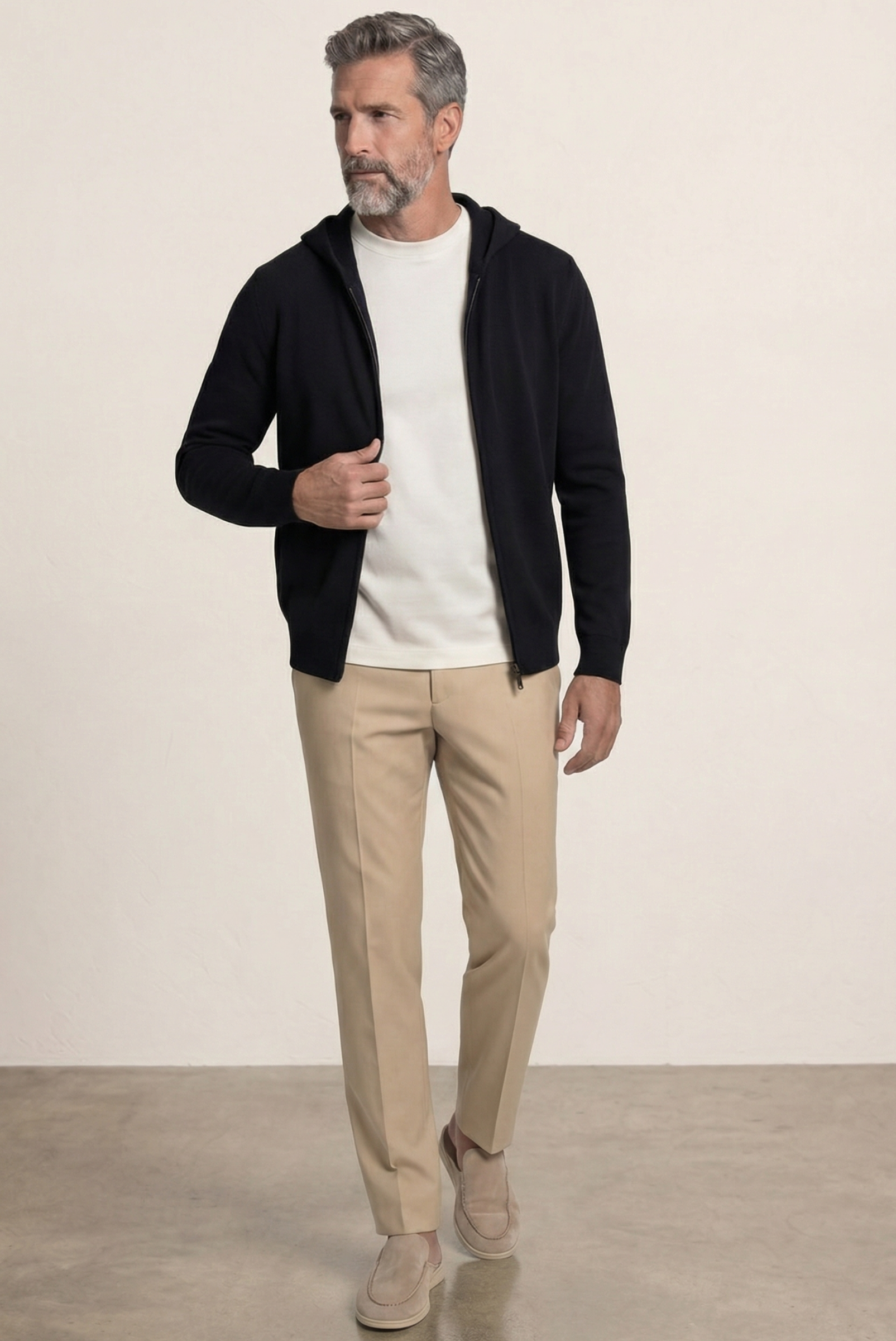 Black Cashmere Vest