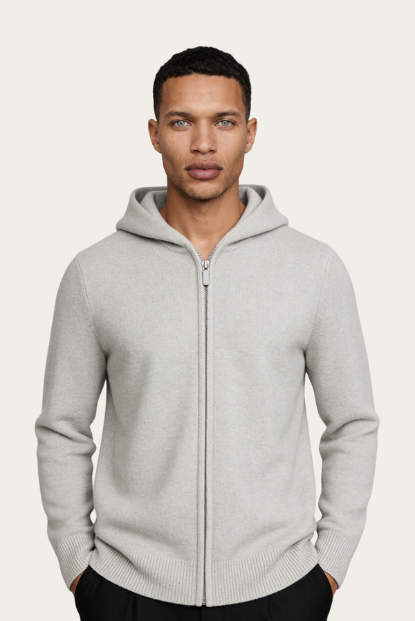 Grey Cashmere Vest
