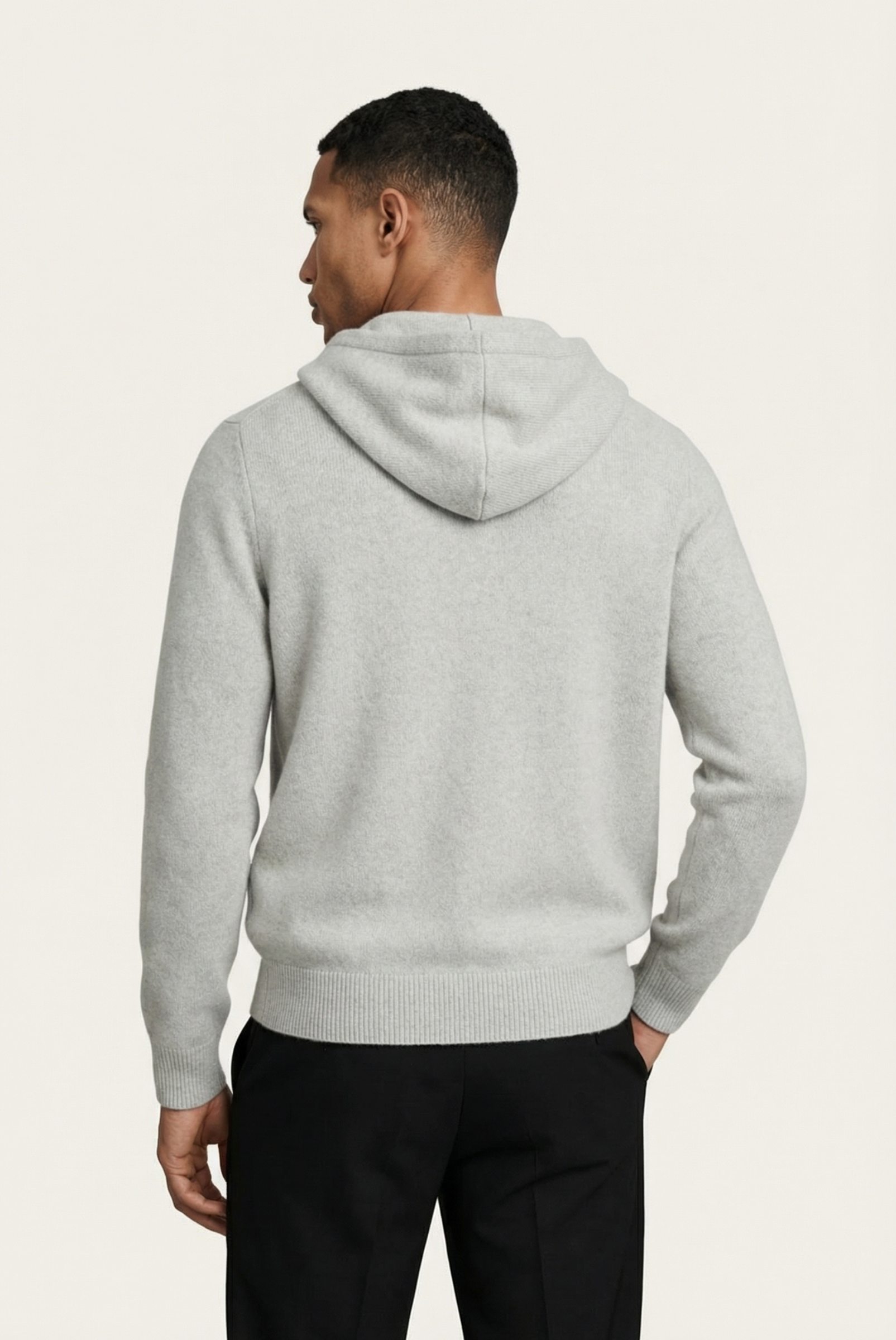 Grey Cashmere Vest
