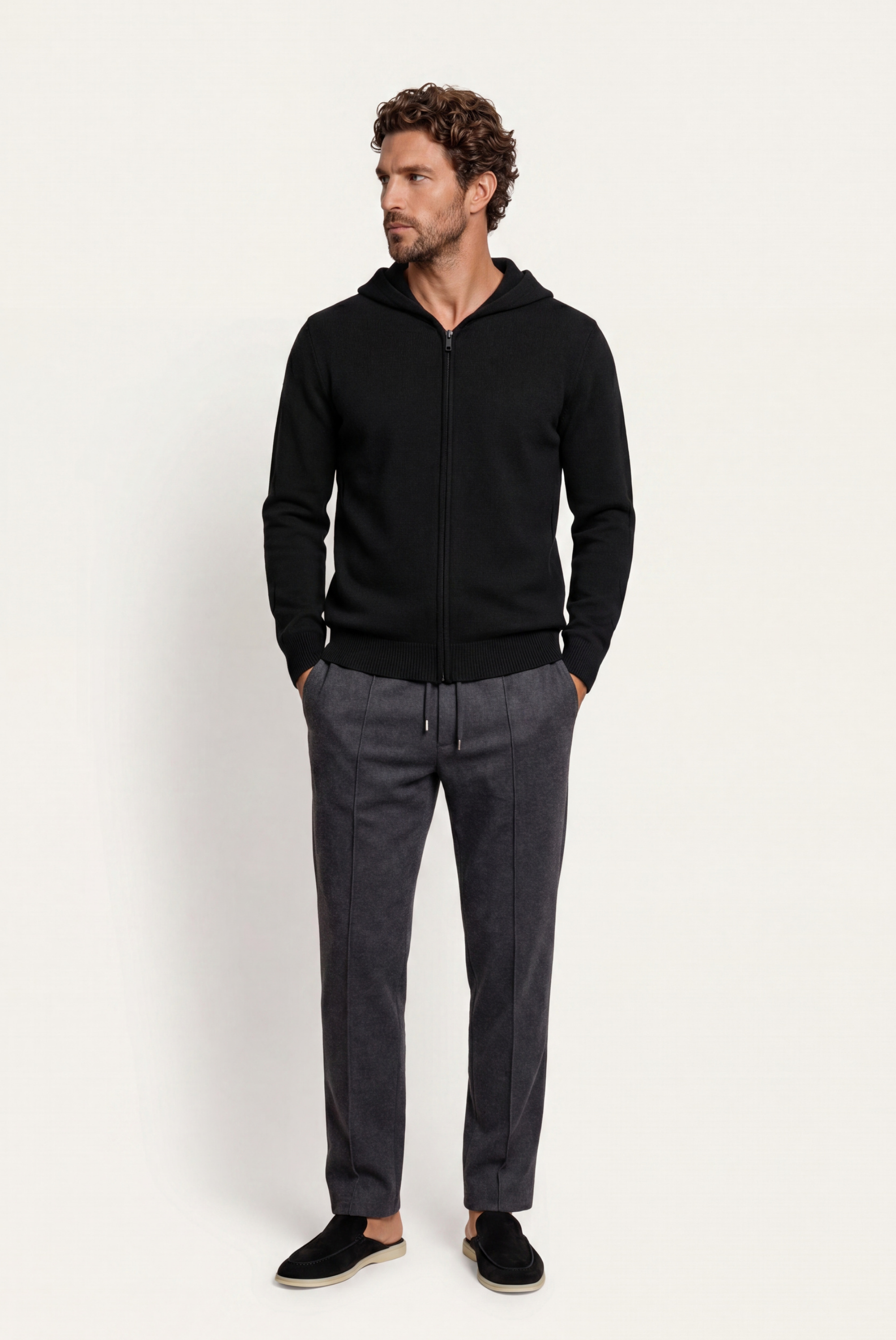 Grey Wool Lounge