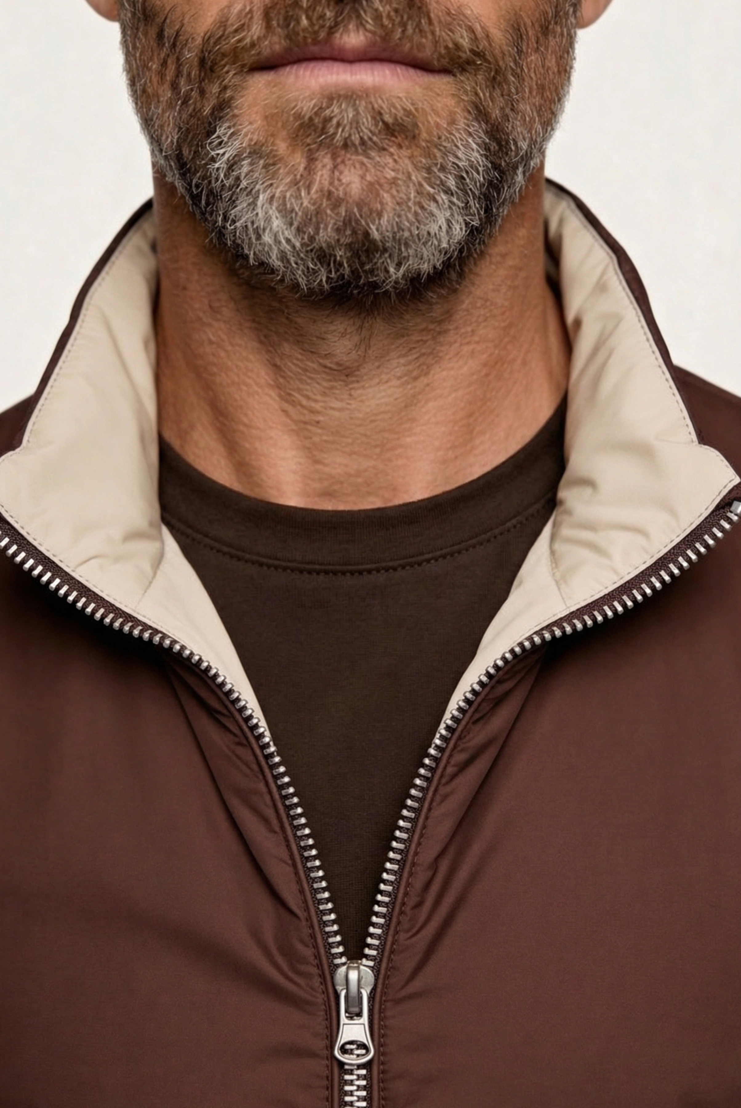 Brown Engineered Gilet