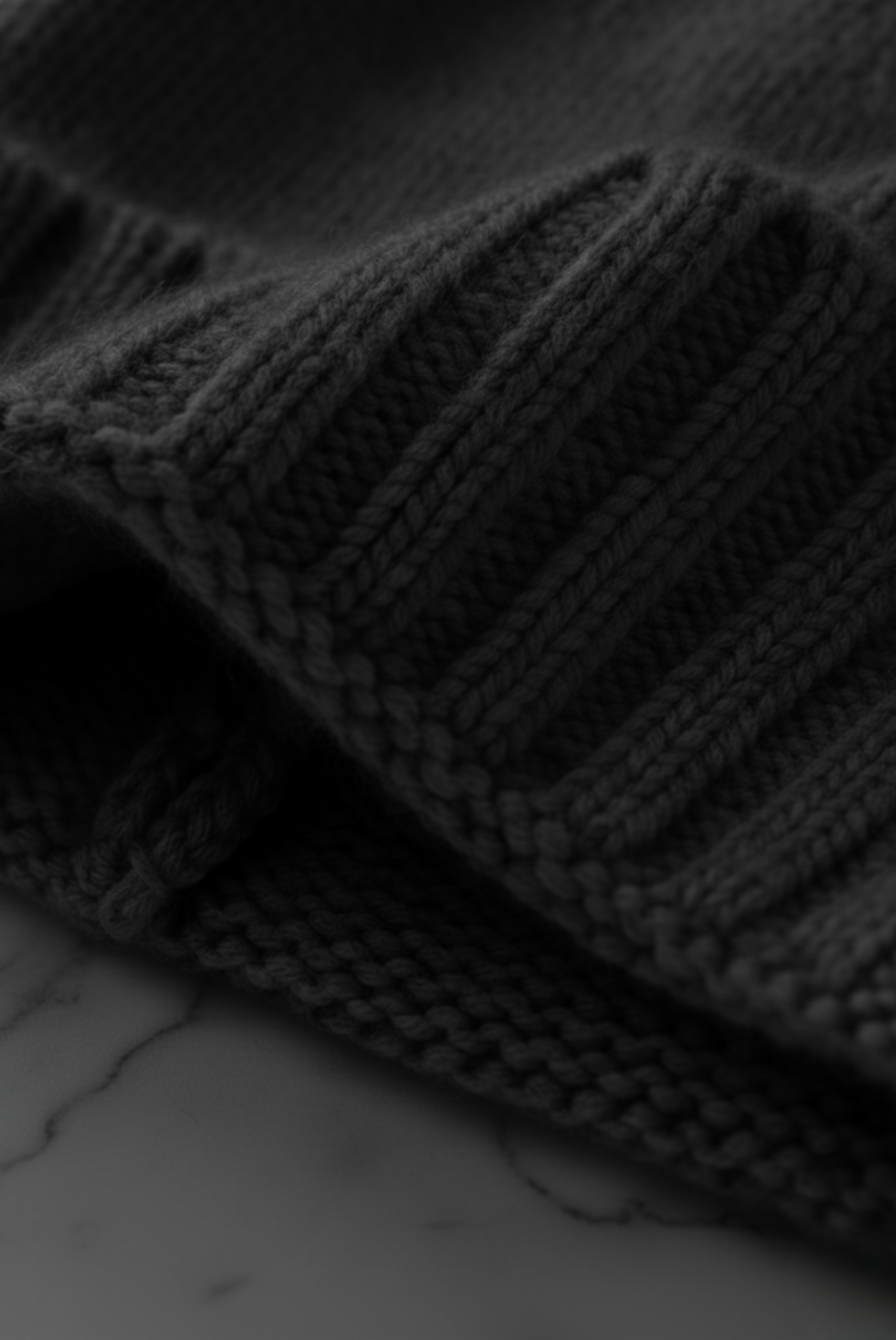 Dark Grey Cashmere Beanie