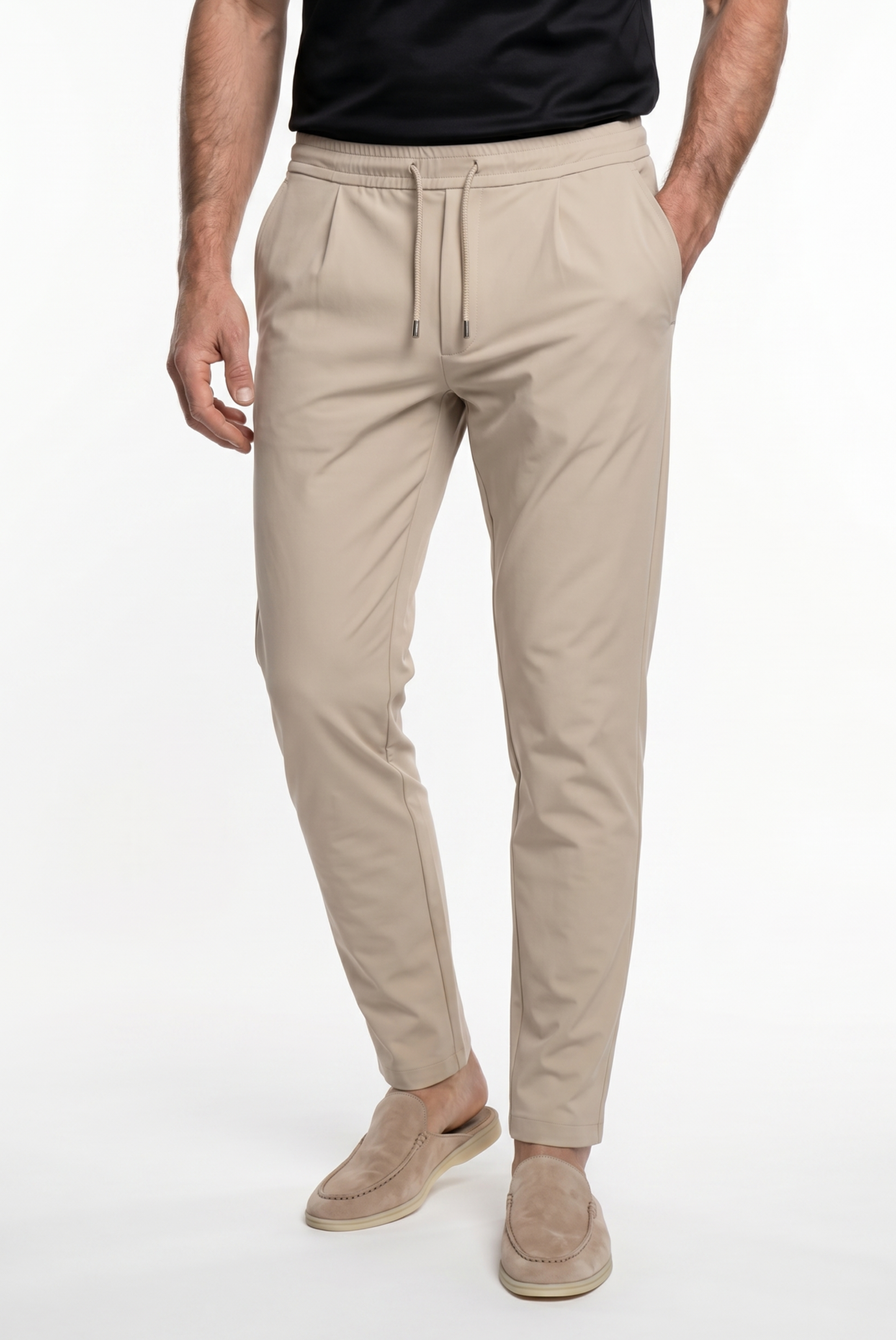 Beige Sarh Pantalon