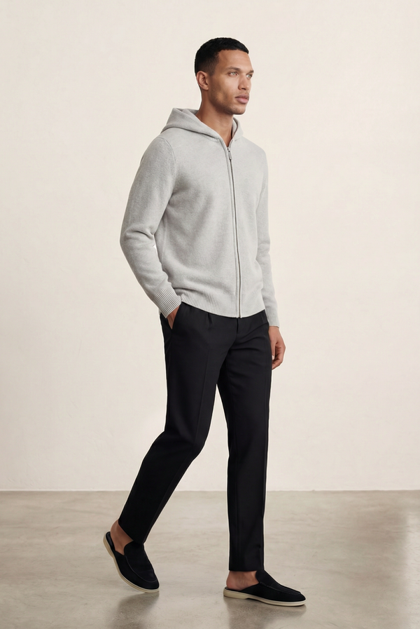 Grey Cashmere Vest