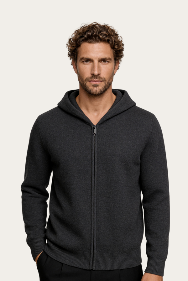 Grey Cashmere Vest