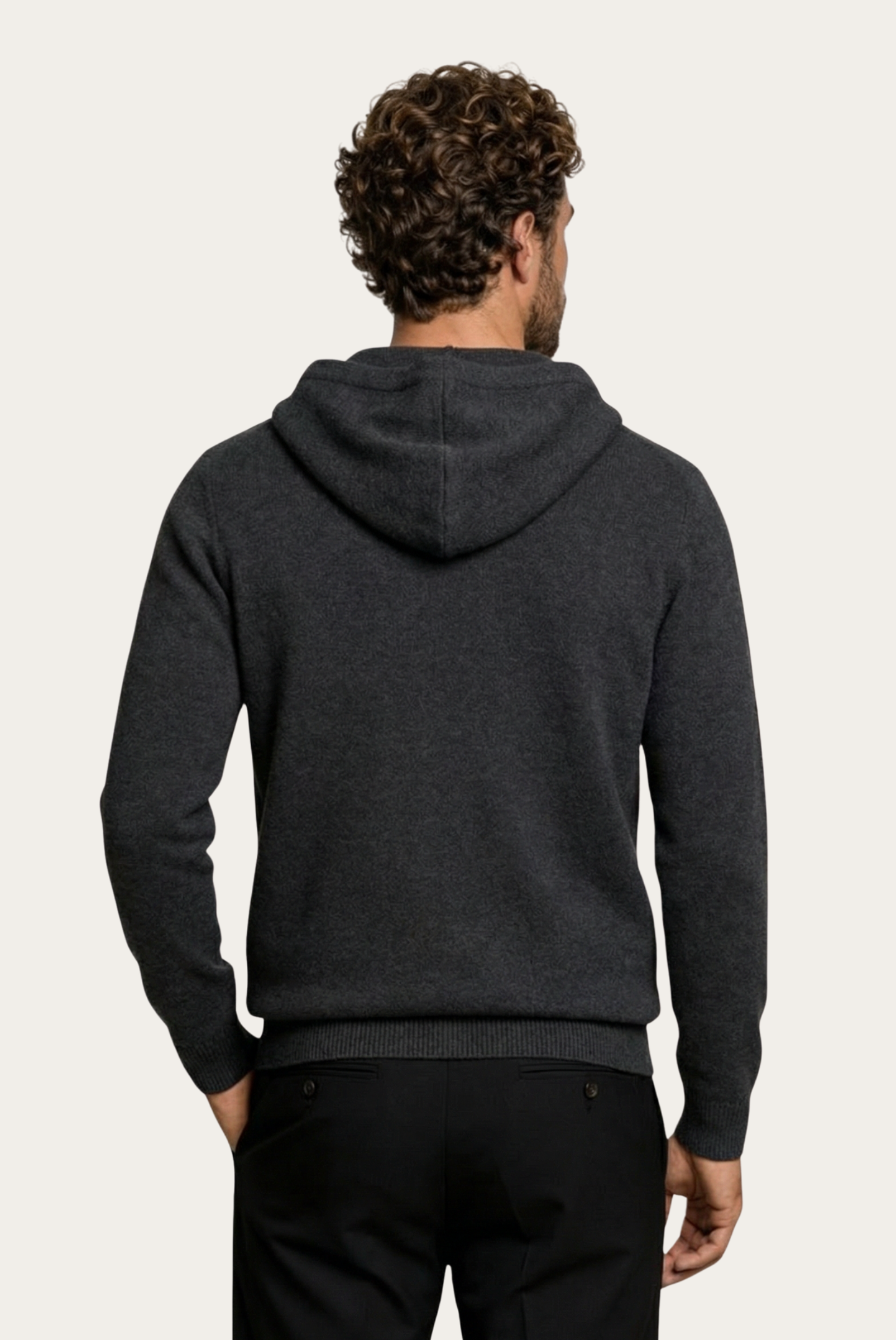 Grey Cashmere Vest