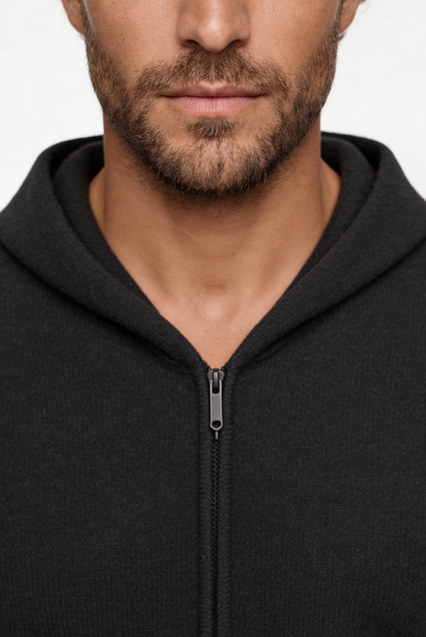 Grey Cashmere Vest