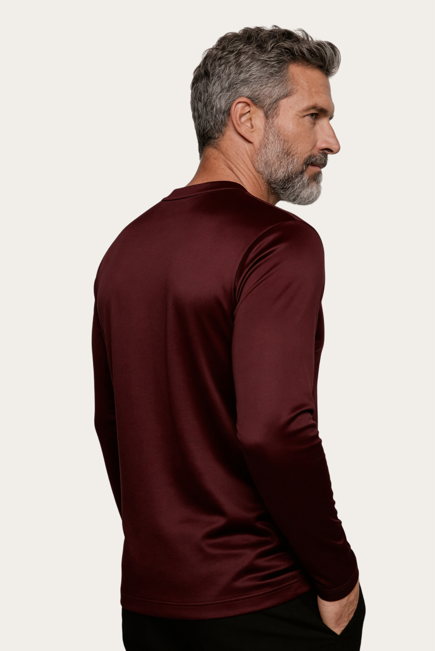 Burgundy Long Sleeve