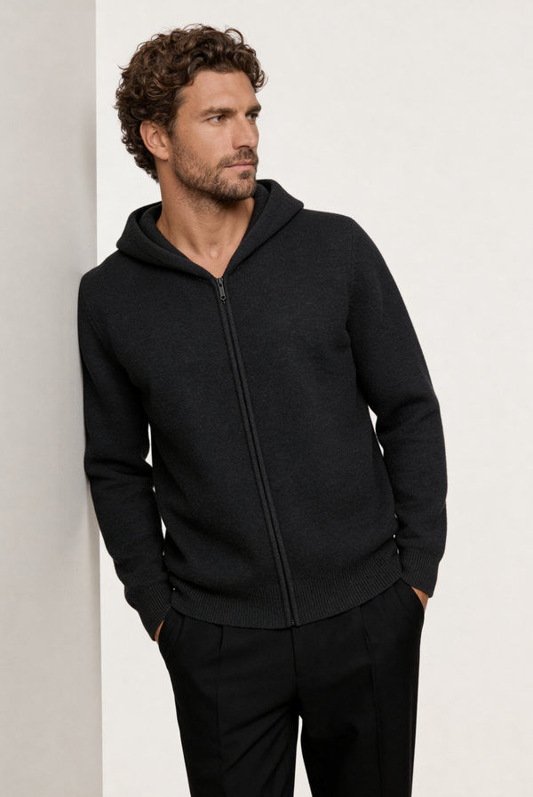 Grey Cashmere Vest