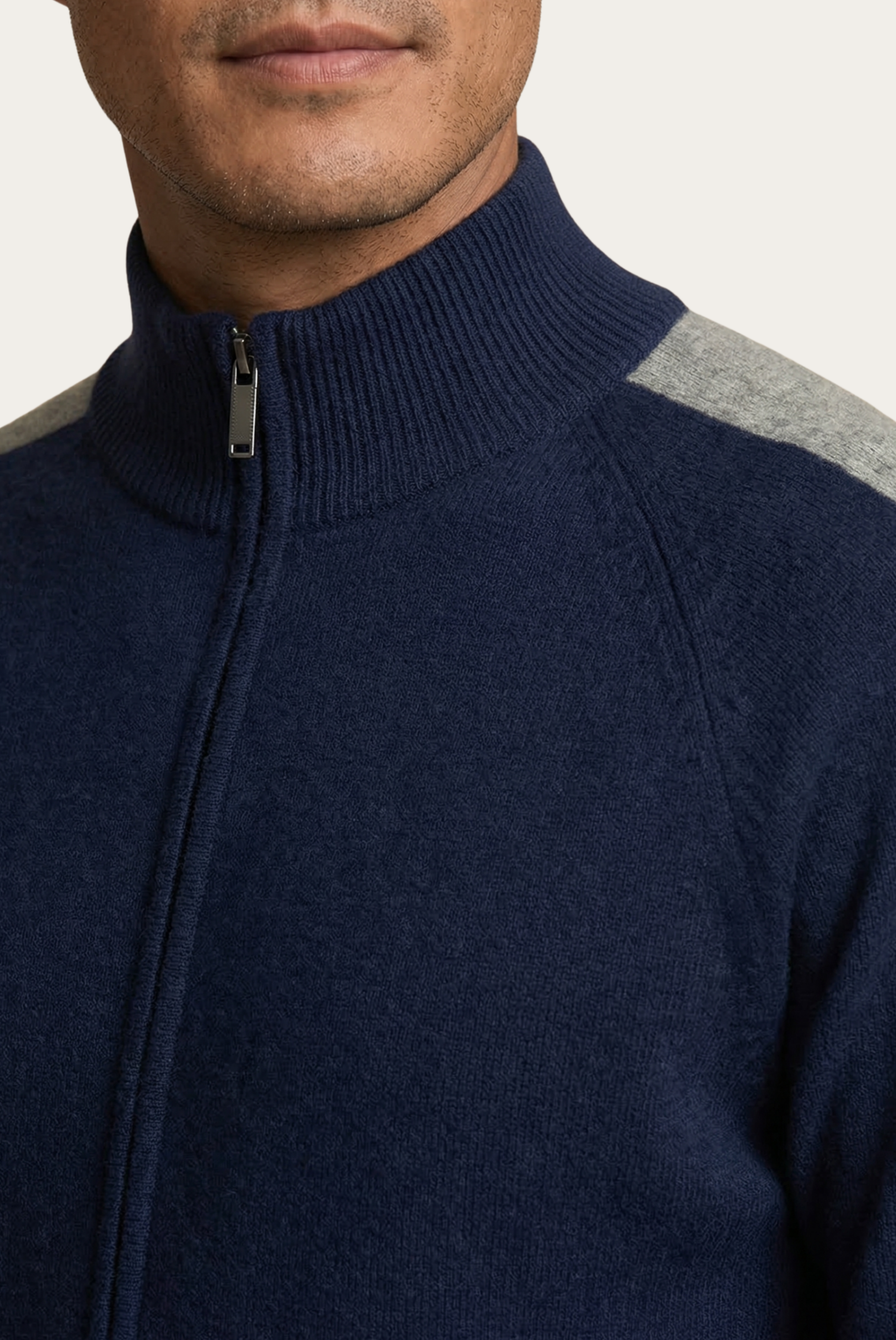 Navy Cashmere Set