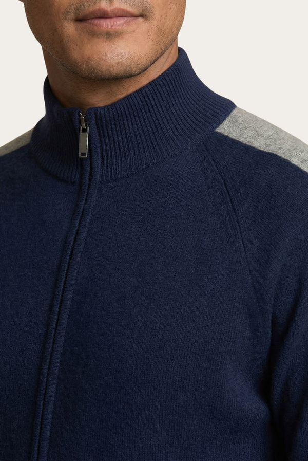 Navy Cashmere Set