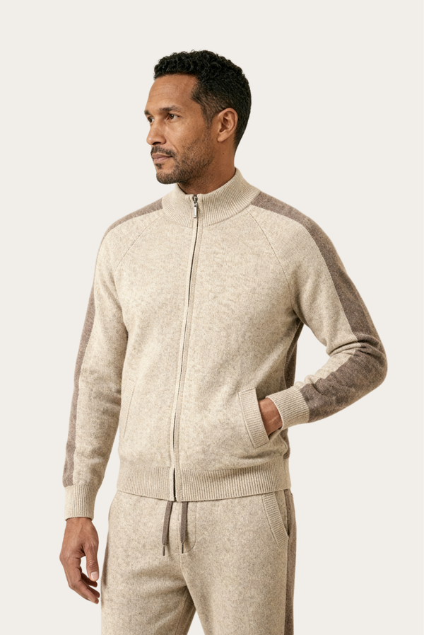 Beige Cashmere Set