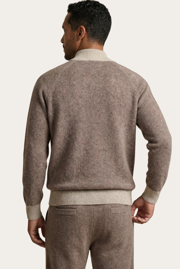 Beige Cashmere Set