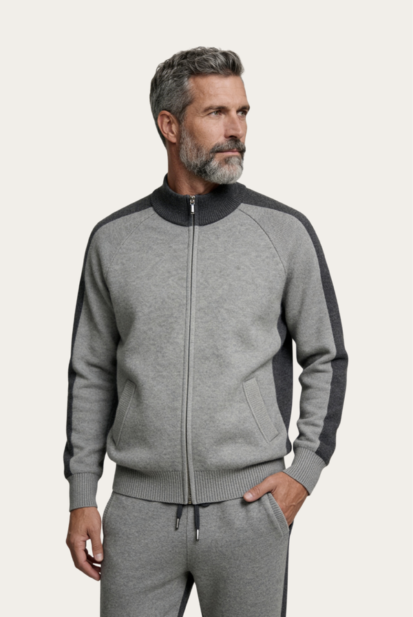 Grey Cashmere Set