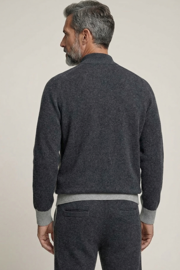 Grey Cashmere Set