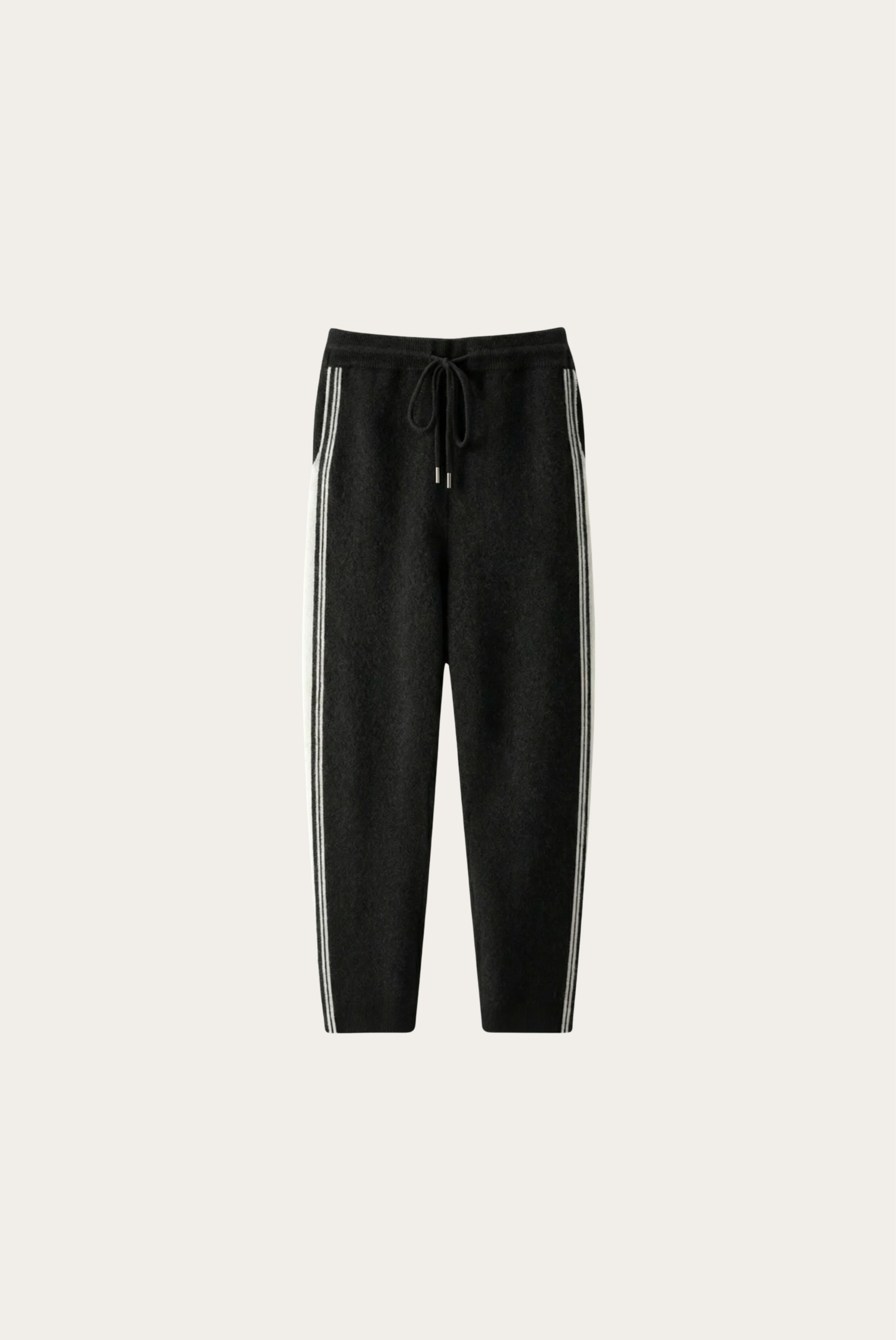 Black Merino Wool Pants