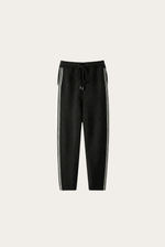 Black Merino Wool Pants