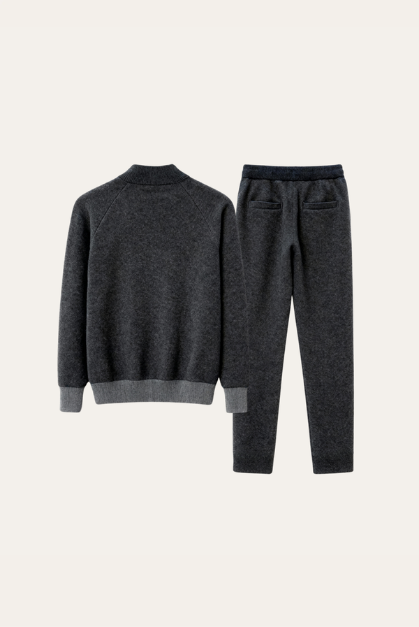 Grey Cashmere Set