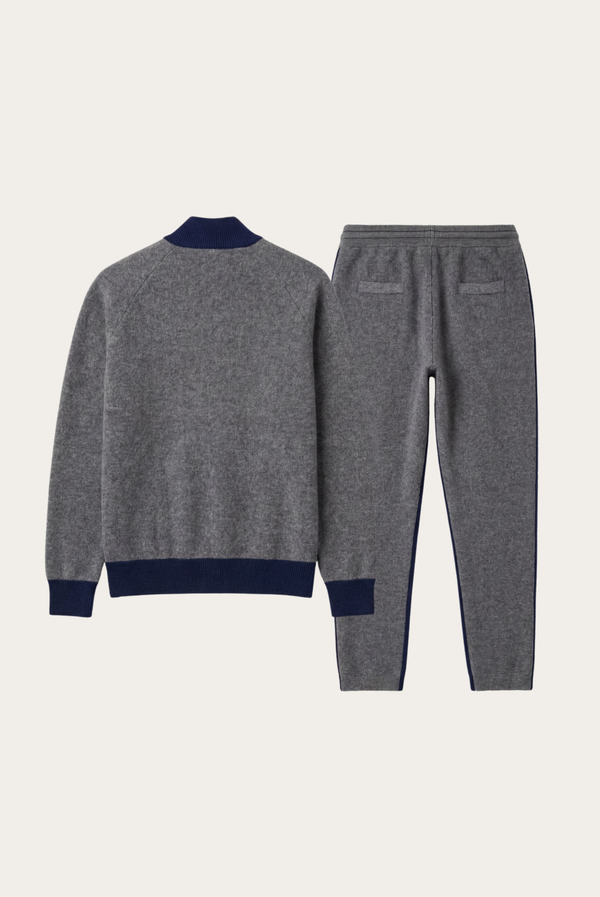 Navy Cashmere Set