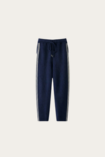 Navy Merino Wool Pants