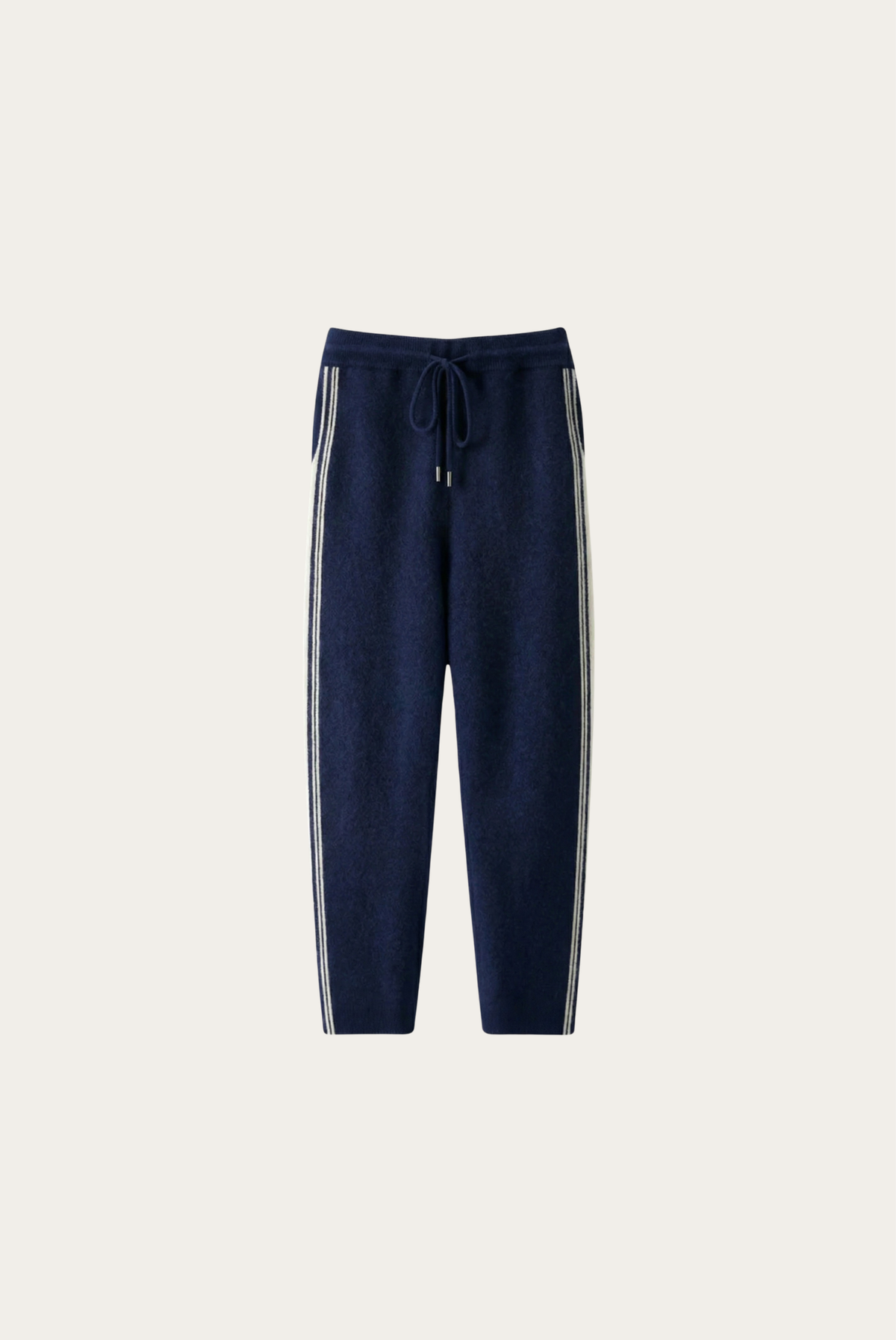 Marineblaue Merinowollhose