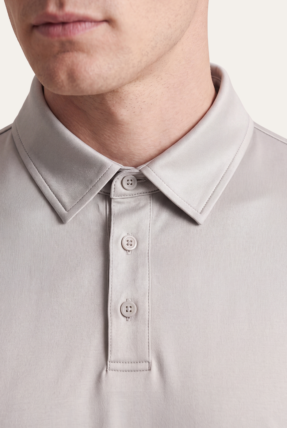 Greige Imperial Polo