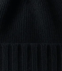 Black Cashmere Beanie