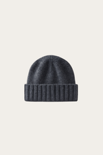 Dark Grey Cashmere Beanie