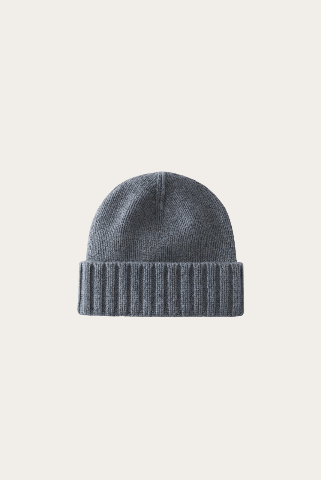 Grey Cashmere Beanie